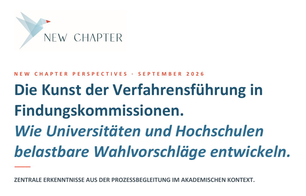 Read more about the article New Chapter Perspectives – 09.2026 